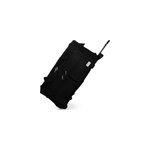 Grand sac de voyage noir trolley 85l avec roulettes