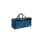Grand sac de voyage xxl trolley 160l avec 3 roulettes - bleu - 85 x 43 x 44 cm