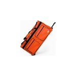 Grand sac de voyage xxl trolley 160l avec 3 roulettes - orange - 85 x 43 x 44 cm