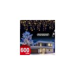 Guirlande �lectrique lumineuse 600 leds 20m blanc chaud