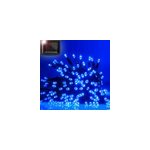 Guirlande solaire led �lectrique - guirlande ext�rieur lumineuse bleue - 18 m