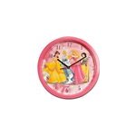 Horloge murale disney - princesses disney - pendule montre enfant fille rose