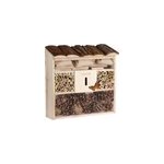 Hotel  insectes en bois naturel 30, 5x9, 5x31cm