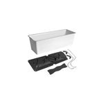 Jardini�re 49cm 12l ratolla blanche 49cm balcon et jardin