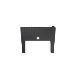 Jardini�re sur�lev�e 60x25x46cm en polyrotin