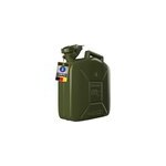 Jerrican en mtal 5l 24x12x35cm pour carburant et liquide