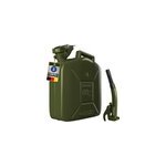 Jerrican en m�tal 5l + bec verseur
