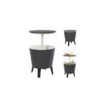 Keter table de jardin glaci�re cool bar 30l anthracite