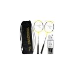 Kit de badminton marque diadora x3 volants housse de protection x2 raquettes