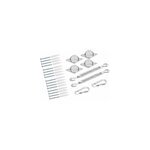 Kit de fixation pour voile d'ombrage protection