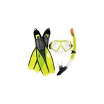 Kit de plong�e jaune tuba masque palmes 38 - 39  ; dream diver ;  ;  ;