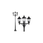 Lampadaire extrieur  ; willow ;  ; alu ;