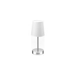 Lampe de chevet avec abat - jour blanche