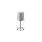 Lampe de chevet avec abat - jour taupe