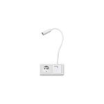Lampe led murale 65cm prise �lectrique luminosit� r�glable