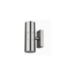Lampe murale ext�rieur lilac en inox argent