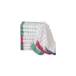 Lot de 10 torchons 50x70 cm � carreaux serviettes cuisine