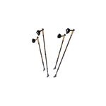 Lot de 2 btons de marche nordique orange