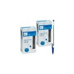 Lot de 60 stylos � bille encre couleur bleu �criture r�guli�re trait 1, 0mm