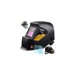 Masque de soudure automatique avec cellules solaires