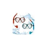 Masque et tuba de plong�e rouge  ; combo�;  ; hydro - pro ;