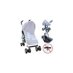 Moustiquaire 90x140cm pour poussette landau berceau transat