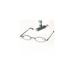 Paire de lunettes noir argent - lunettes de repos lecture vue (3, 0) monture m�tal