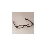 Paire de lunettes noir - lunettes de repos lecture vue (2, 5) monture plastique