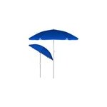 Parasol bleu inclinable - hauteur r�glable - 180 cm - jardin / plage / terrasse