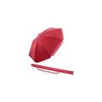 Parasol droit rouge 200cm rglable en hauteur inclinable uv50