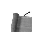 Paravent brise - vue 1, 4x10m anthracite