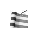 Paravent brise - vue 1x10m gris / blanc