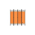 Paravent orange 180x163cm