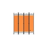 Paravent orange 180x163cm