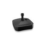 Pied de parasol anthracite carr� 39x39cm aspect polyrotin