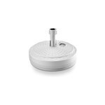 Pied de parasol blanc rond � 39 cm aspect polyrotin