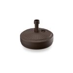 Pied de parasol brun rond �~39cm aspect polyrotin