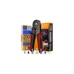 Pince � sertir hexagonale, y compris 2000 pcs embouts de c�ble