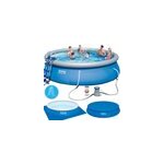 Piscine fast set - �~ 457cm avec pompe de filtration cartouche b�ches �chelle