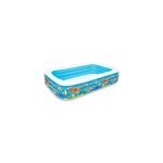 - piscine gonflable bassin rectangulaire pour enfant  ; marine ;  ; - 305 cm ;