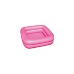 - piscine pataugeoire bassin carr� enfant 86x86x25 rose fille