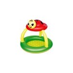 - piscine pataugeoire bassin gonflable b�b� avec pare - soleil coccinelle
