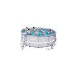 Piscine power steel ; � �~ 427x122cm - filtre jardin pompe �chelle ;
