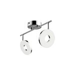 Plafonnier led - lampe pivotante tournante - 2 spots