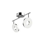 Plafonnier led - lampe pivotante tournante - 2 spots