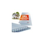 Plaque de polycarbonate creux 10, 25 m�