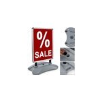 Porte affiche a1 chevalet protection intemp�ries poussi�re