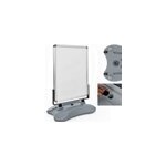 Porte affiche chevalet double - affiches a1 - 25 litres - protection intemp�ries