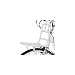 Porte - bagage avant pour v�lo - blanc - pour roues de 24 ; - 28 ;  ; - support en m�tal ;