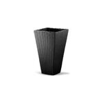 Pot de fleur 40x40x70 cm anthracite bac � fleurs carr�